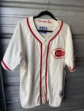Vintage Starter 1940 Cincinnati Reds Baseball MLB Jersey Men's Size XL