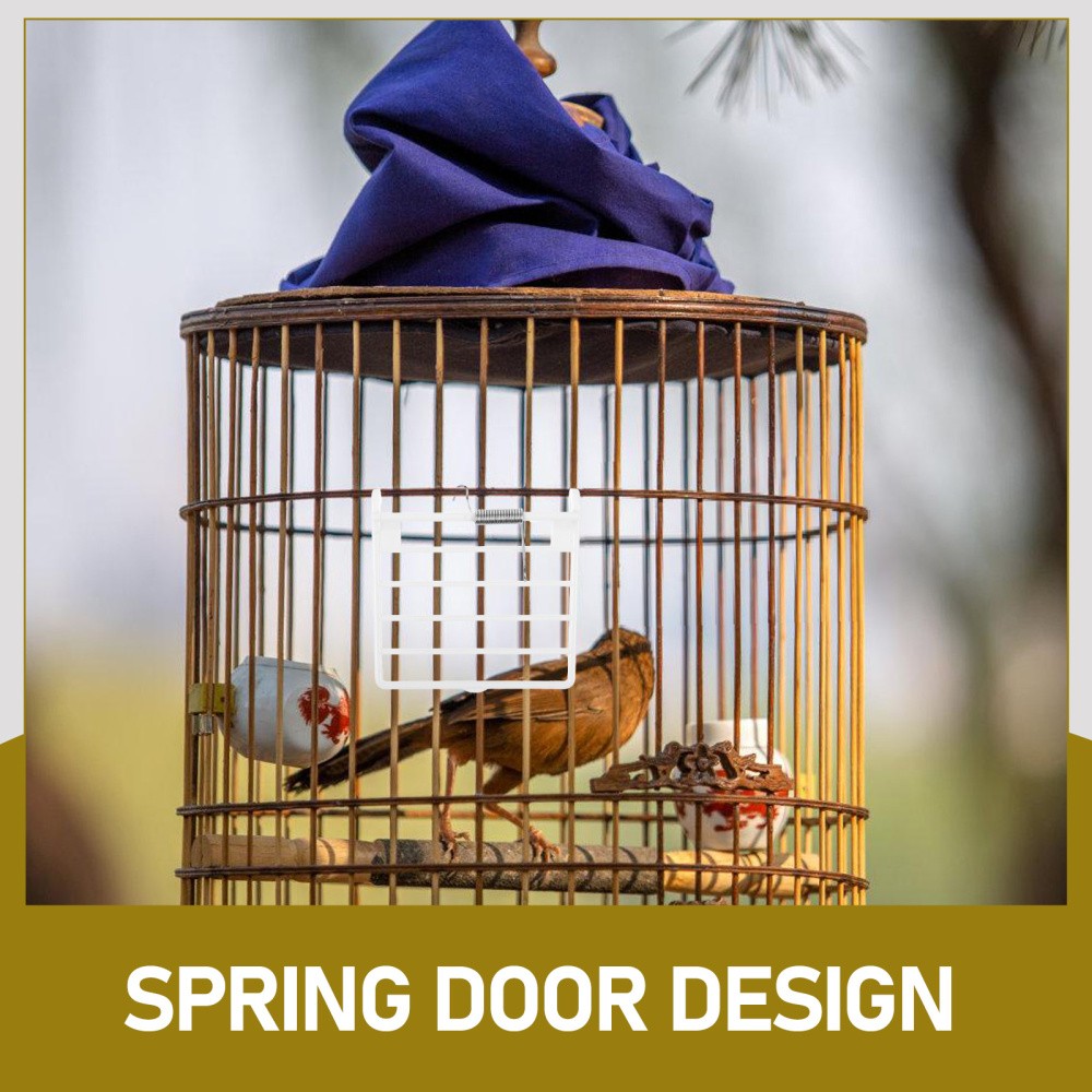 Set of 2 Birdcage Hook Door for Cages Feed Replacement Parts Accessory