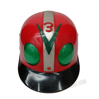 Kamen Rider V3 Vintage Style Helmet Mask Toy Showa Retro Tokusatsu