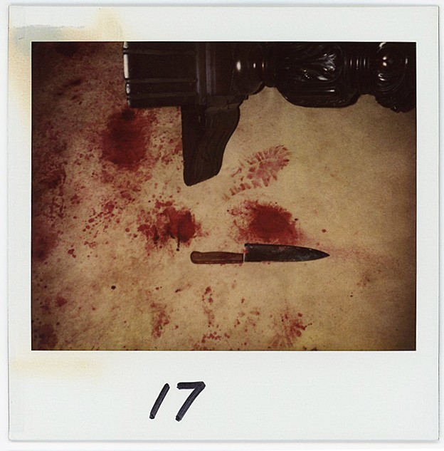 1996 -PRIMAL FEAR- Murder Scene Original Movie Prop Continuity Polaroid Photo