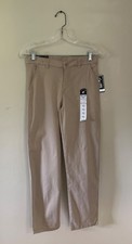 NWT Beverly Hills Polo Club Boys Size 12 Tan School Uniform Pants Adjustable
