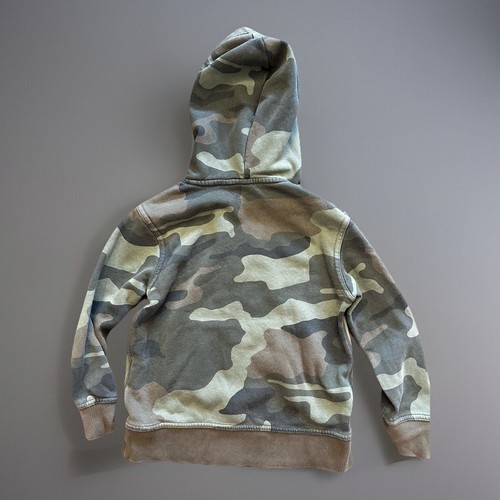 Gap Kids Green Camo Hoodie Size S - Youth Small 6/7 - Picture 2 of 3