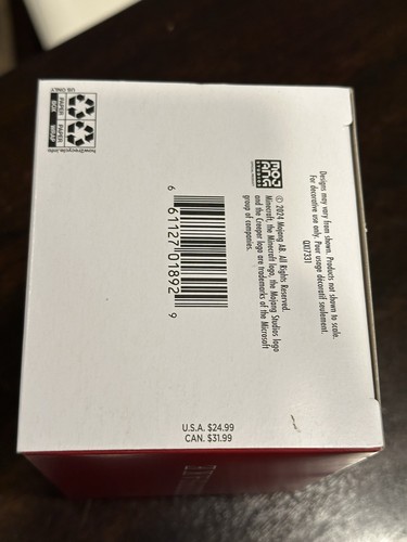 Hallmark Keepsake Ornament 2024 MINECRAFT Nether Portal w/Light NIP - Picture 3 of 3