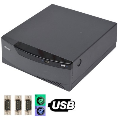 TOSHIBA 4810-350 MINI COMPUTER 4GB 240GB 12V RS-232 POWERED USB 12V 24V M1433