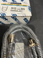 Hansa Jet Hansajet  - Brauseschlauch  in Chrom-Edelmessing  1,5m. ,Rarität