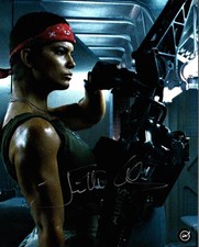 Jenette Goldstein Autographed Aliens Private Vasquez 8x10