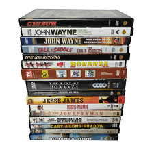 70+ Western Movies DVD Episodes Assorted Classics Wayne Pitt Rogers Fonda Lot #6