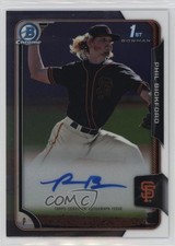 2015 Bowman Draft Chrome Draft Pick Auto Phil Bickford #BCA-PB Auto w5b