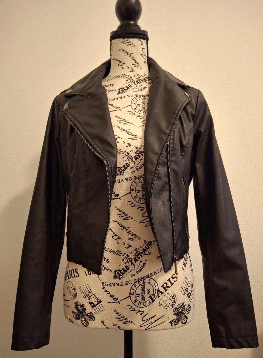 Petite Veste Noire Charlotte Russe - Manteau D'hiver Ceinturé - Taille S - Élégant