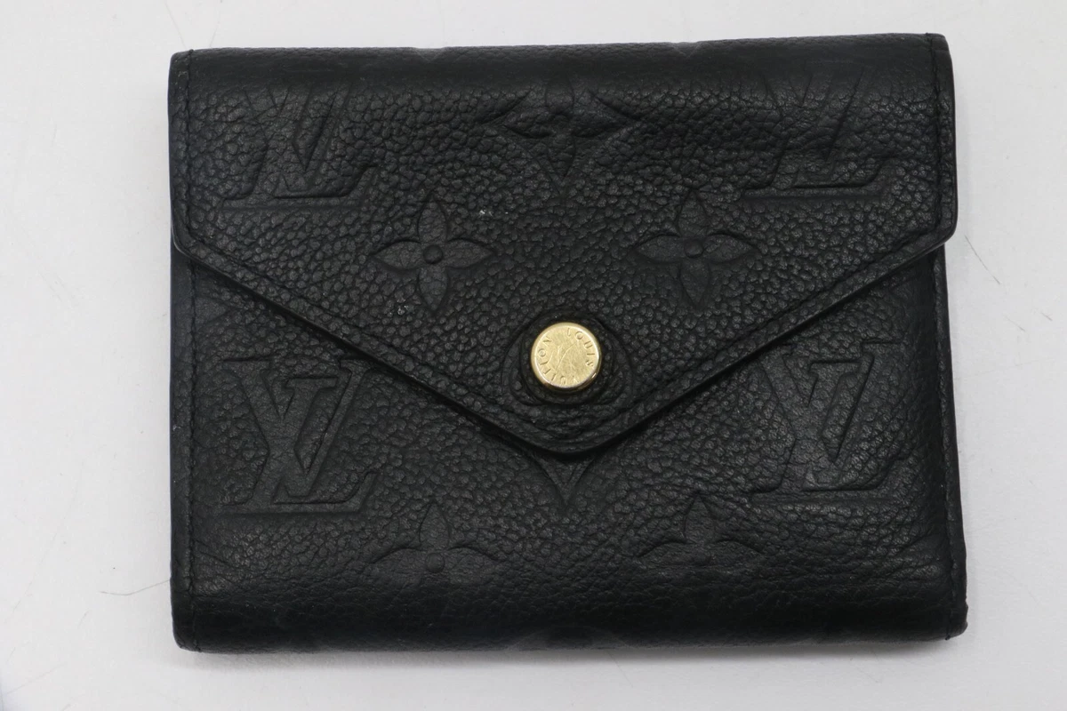 lv zoe wallet black