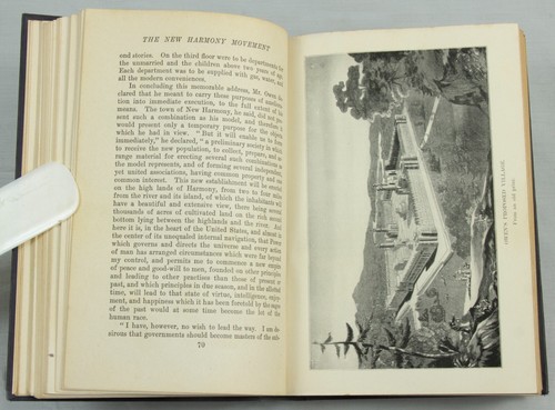 1905 LOCKWOOD New Harmony Movement Robert Owen's UTOPIAN Community in Indiana - Bild 4 von 5