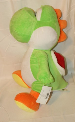 Super Mario Bros Yoshi Jumbo 21" Plush Nintendo Collect Good Stuff 2019 w/Tags - Picture 7 of 11