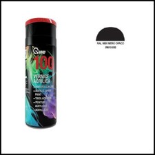 JM BOMBOLETTA SPRAY ACRILICO VERNICE A SPRAY - Nero OPACO ALTA TEMPERATURA 800°