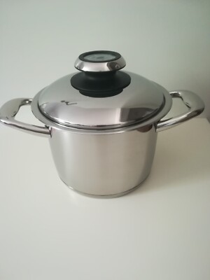 !! AMC Topf 4,5l 20 cm Premium System  Visiotherm-Deckel Induktion TOP !!