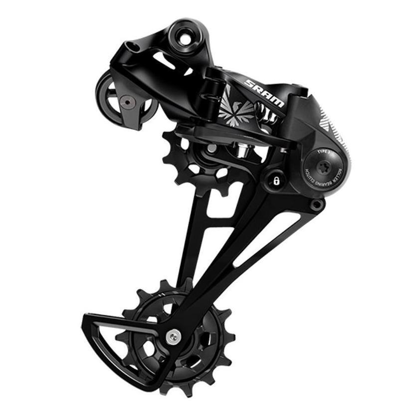 Dérailleur arrière VTT NX 11v noir à grande chape pour transmission 1x11 vitesses