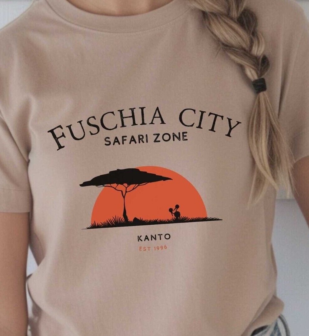 ポケモンGO サファリゾーン Tシャツ XXXL Safari Zone Shirt Pokemon T-shirt Doduo Pokemon Shirt Kanto