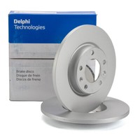 Delphi BG4661C Bremsscheiben Ø 268Mm FüR Citroen DS Opel Peugeot Toyota Hinten