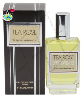 TEA ROSE BY PERFUMER'S WORKSHOP 3.4/3.3 OZ EDT FOR WOMEN
