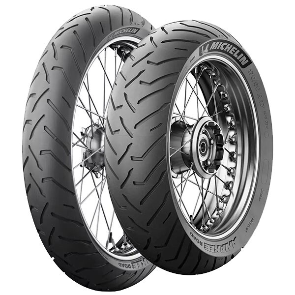 TYRE PAIR MICHELIN 120/70-19 60W + 170/60-17 72V ANAKEE ROAD