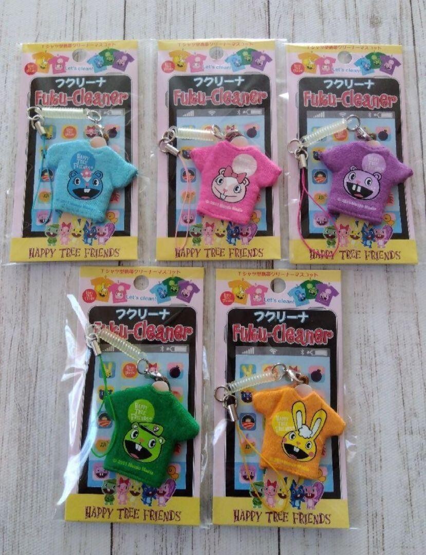 Happy Tree Friends T-shirt Strap Smartphone Cleaner Complete Set
