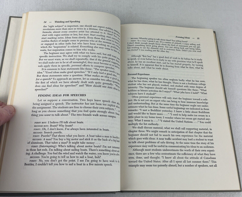 Thinking And Speaking By Otis M. Walter 1964 A Guide To Intelligent Oral Communi - Picture 4 of 7