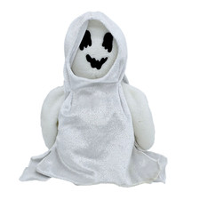 7" 1999 TY Beanie Babies - SHEETS the Ghost - Halloween Plush Vintage