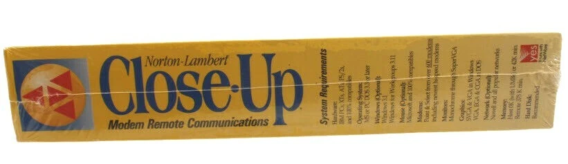 NORTON-LAMBERT CLOSE*UP Version 6 Remote Disk 3.5 - New Old Stock - Sealed - Image 3 of 4