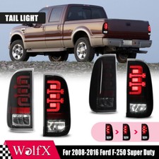 2008-2016 Led Sequential Fit Ford F-250-f550 Super Duty Tail Lights Rear Lamps