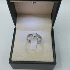 1/2CT White Round Cut CZ Engagement Wedding Ring Set Solid 925 Sterling Silver