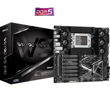 ASRock WRX90 WS EVO Socket sTR5 AMD WRX90 DDR5 extended ATX SSI EEB Motherboard