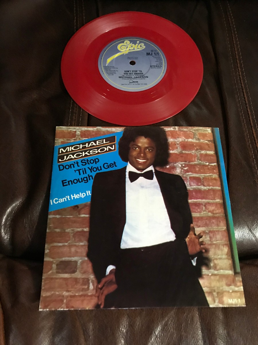 Michael Jackson　Don't Stop Medley 45rpmプ Michael Jackson 45 Vinyl RED Record 