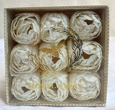 New Beautiful Marks & Spenser Royal Jelly Soap Roses Set of 9