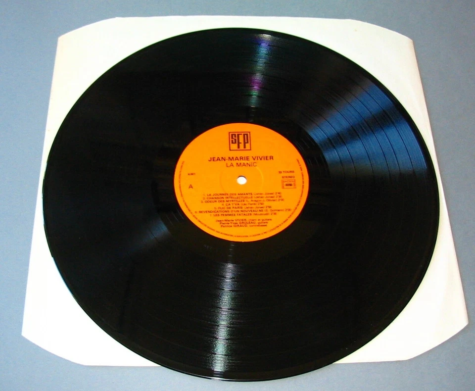 Jean marie VIVIER (LP 33T) La Manic - Photo 3/3