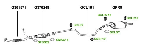 Exhaust Pipe For Proton Wira N/A Persona Hatchback Saloon 1.5 1.6 - Picture 2 of 3