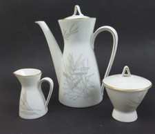 Rosenthal Form 2000 Gr&auml;ser Mokkakanne, Zuckerdose &Milchk&auml;nnchen