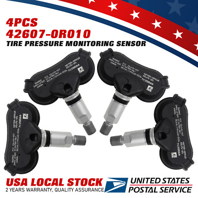 4PCS OEM Tire Pressure Monitor Sensor fit for TOYOTA HIGHLANDER RAV4 42607-0R010