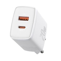 Baseus 20W USB-A/C LadegeräT Pd Qc 3.0 Weiß, Kompaktadapter