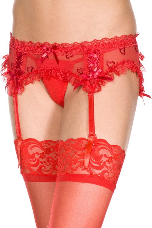 4 strap garter belt Garter Belts Porn @ Ass'O'Ass main image 1