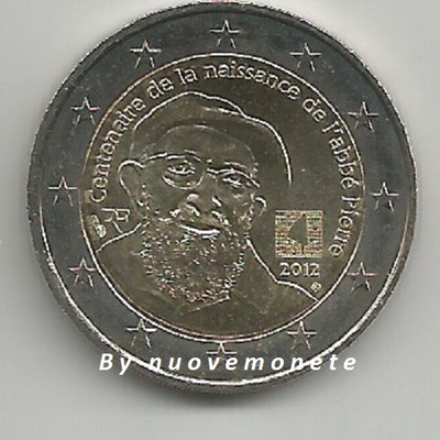 FRANCIA 2012 2 EUROS CONMEMORATIVA UNC - 10 ANIV. DE LA UNION EUROPEA