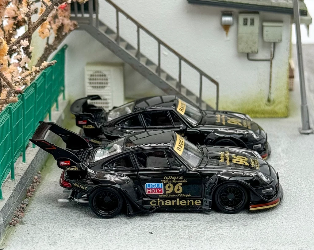 Ignition model 1/64 RWB ブラック\"charlene\" Ignition model 1/64 RWB ブラック
