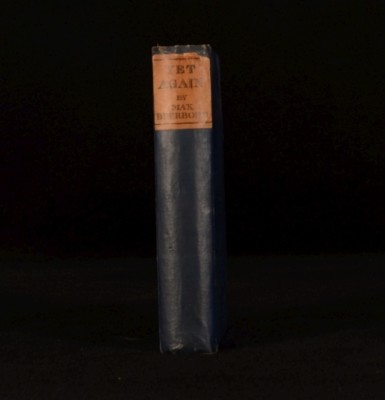 1909 Yet Again by Max Beerbohm First Edition
