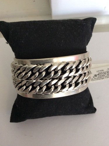 $45 Lucky Brand Silver  Chain Bracelet Item #144A - Picture 3 of 4