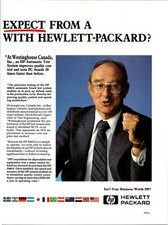 Hewlett Packard Dependable test equipment Original Vintage Print Ad