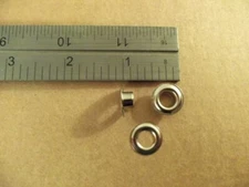 C.S. Osborne Stainless Steel Plain Rim Grommets Size #0 (Box Of 144)