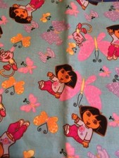 Dora The Explorer Handcrafted Pillow Case