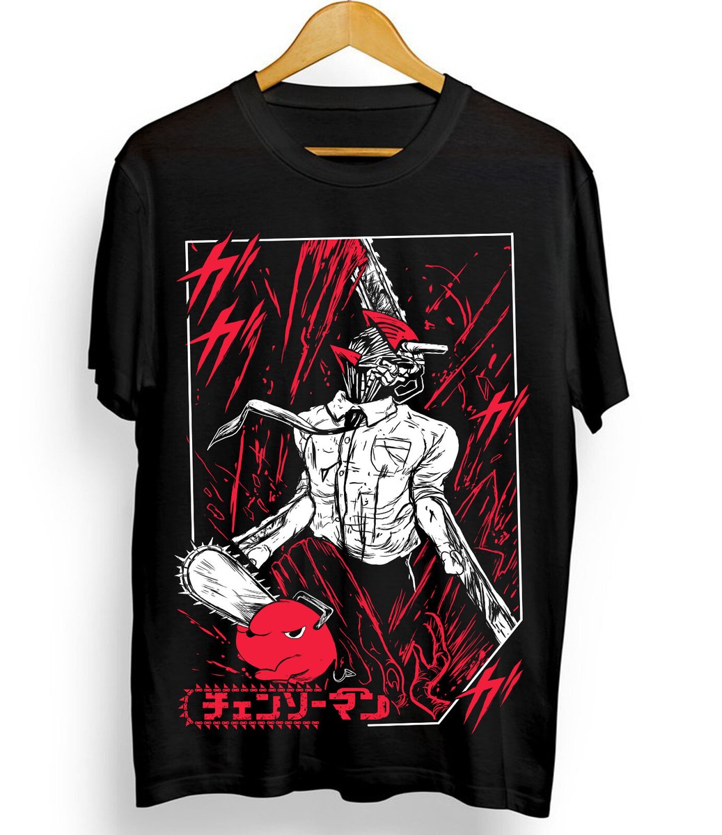 [WKNDRS] CHAINSAW T-SHIRT /追跡付 Chainsaw Man T-Shirt Chainsaw Man Anime CSM Denji Power