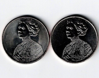 2023-D+P Clad Brilliant Uncirculated American Women Jovita Idar (2 Quarters)!