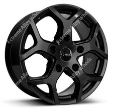 16 " Noir Roues Alliage Publicité Camping-Car Van Classé Pour Citroen Relay