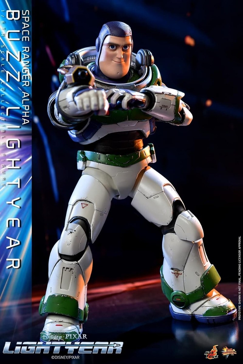 Hot Toys 1/6 BUZZ LIGHTYEAR SPACE RANGER ALPHA 300mm White Action