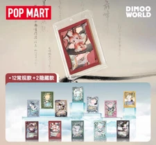 DIMOO Stories in the cup Series Art Collection Card Blind Box Figure Sealed!